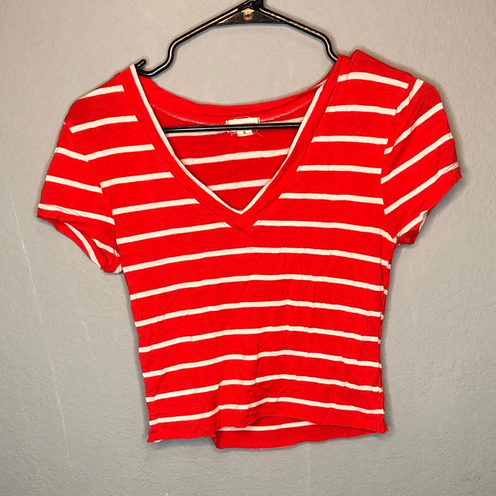 Crop top stripped